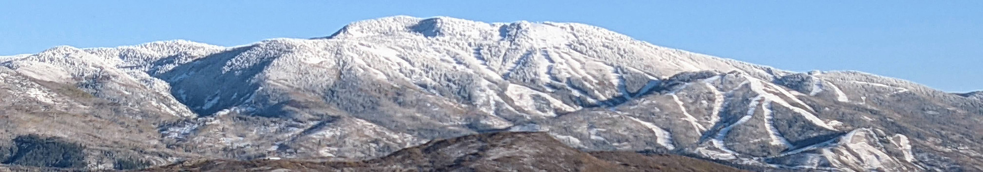 Mountain with a Blue Sky